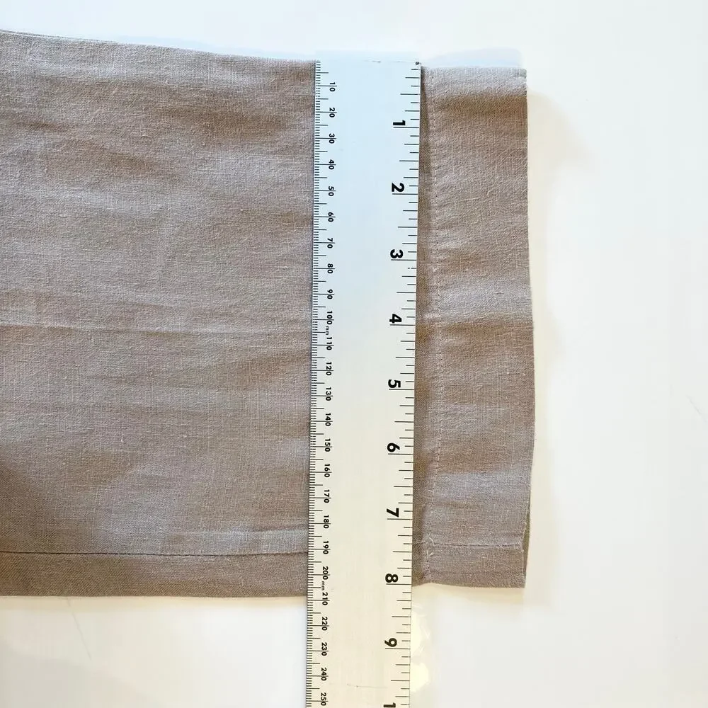 Nwot VINCE Pants Men L Tan-Brown Hemp Drawstring Pocket Ankle Chino